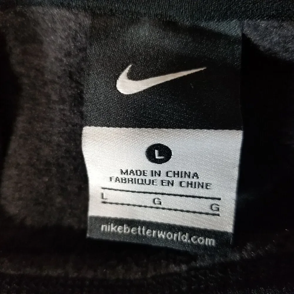 Nike hoodie sweater‎ sweatshirt women's large Gray running thermal outdoor